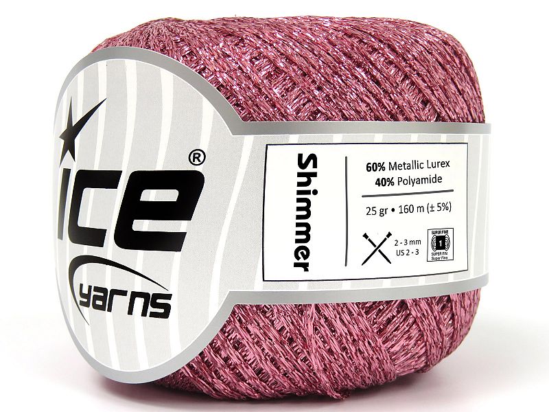 Shimmer Pink at Ice Yarns Online Yarn Store